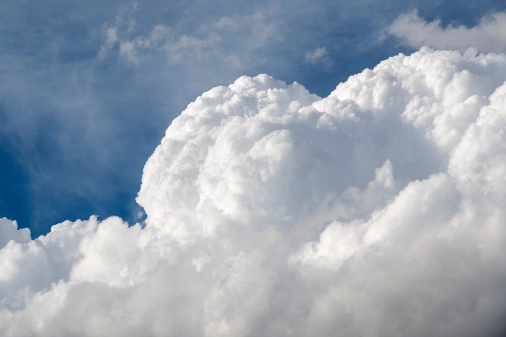 clouds, blue, storm cloud, fluffy clouds, sky, clear sky, natural scene, soft light, purity, calm, fresh, natural beauty, peaceful, blue background, natural background, panoramic view, meteorology, massive clouds