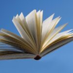 book, pages, flight, read, flying, fairy tale, novel, scroll