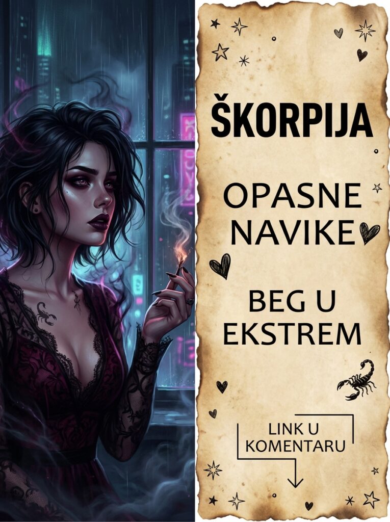 OPASNE NAVIKE ŠKORPIJE: Zašto uvek idete u ekstrem i kako vaš mozak tajno beži od ludačkog stresa!