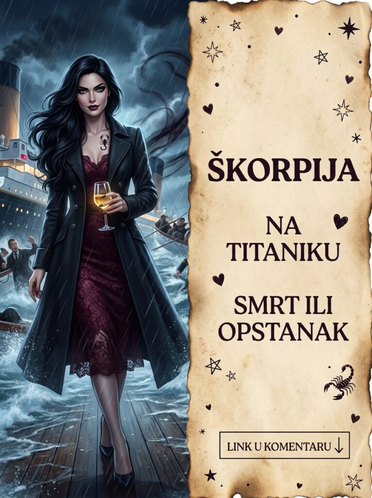 ŠKORPIJA NA TITANIKU: Ko garantovano preživljava najgori brodolom, a ko sipa čist viski i tone sa apsolutnim stilom!