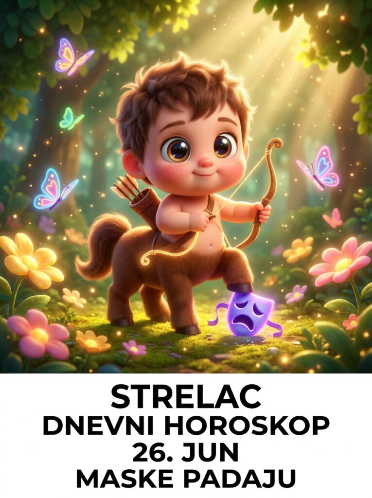 STRELAC – DNEVNI HOROSKOP ZA 26. JUN: Oštar konflikt menja sve, danas maske lažnih prijatelja konačno padaju u prašinu!