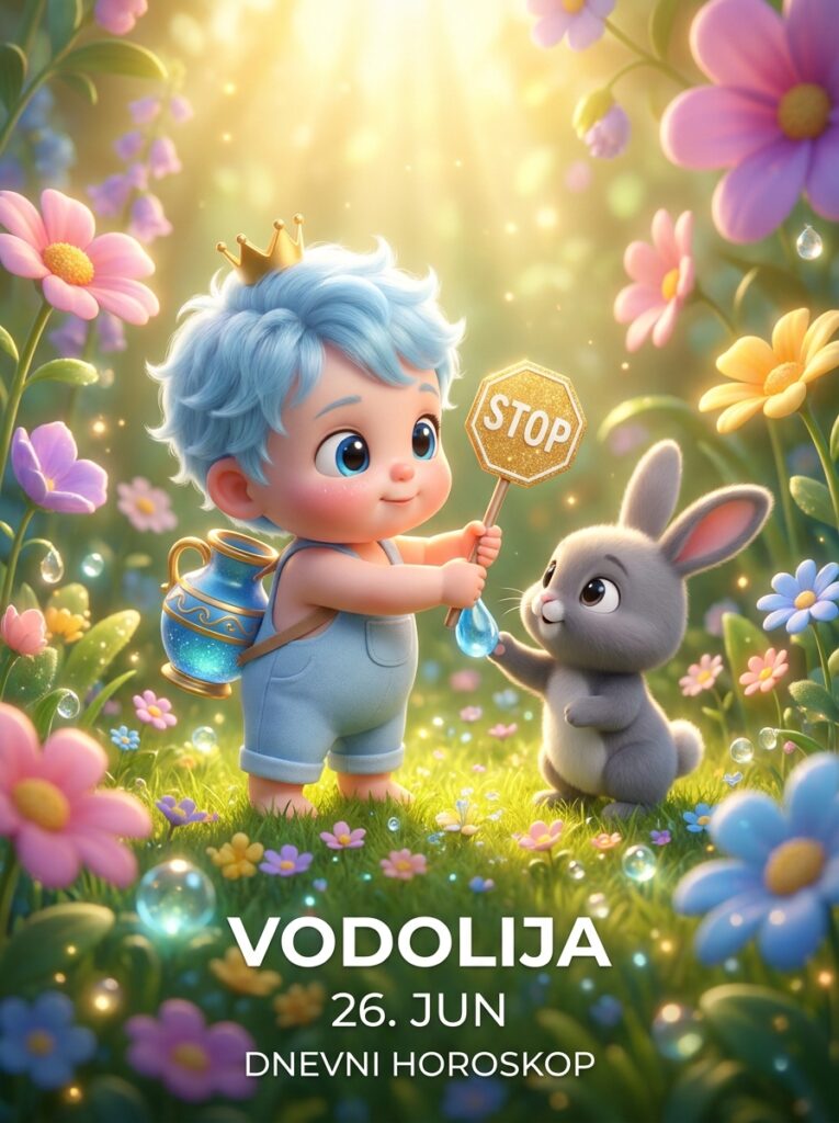 VODOLIJA – Dnevni horoskop za 26. jun: Kosmički šamar otrežnjenja – danas konačno prestajete da budete nečiji emotivni bankomat!