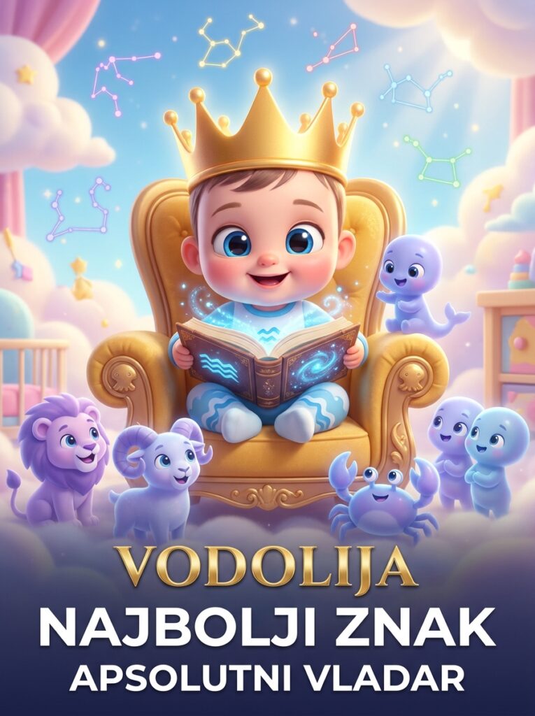 VODOLIJA – APSOLUTNI VLADAR ZODIJAKA: Pet surovih razloga zašto svi potajno žele da budu vi (i zašto im to nikada neće uspeti)!