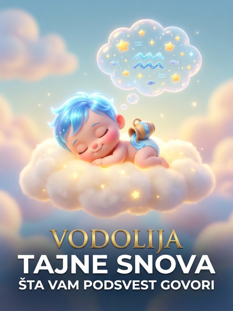 VODOLIJA – PSIHOLOGIJA SNOVA: Šta vam podsvest svake noći vrišti dok spavate i zašto se budite premoreni!