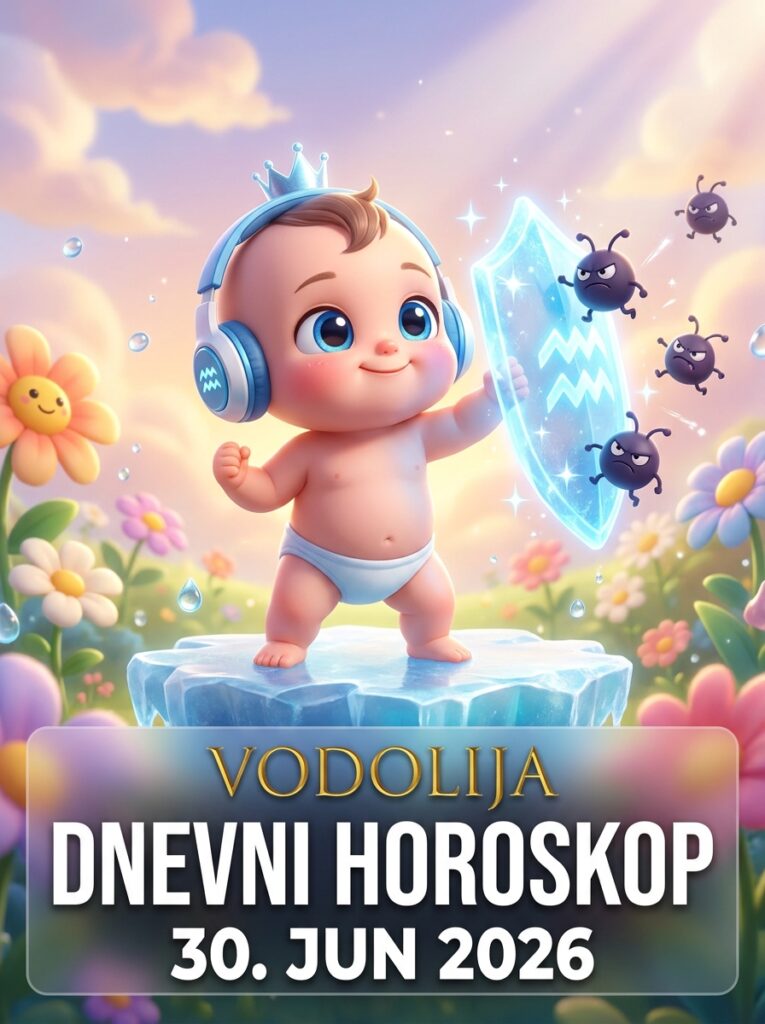VODOLIJA – Dnevni horoskop za 30. jun: Kosmički test izdržljivosti! Neko danas pokušava da vas isprovocira, spremite svoj ledeni štit!
