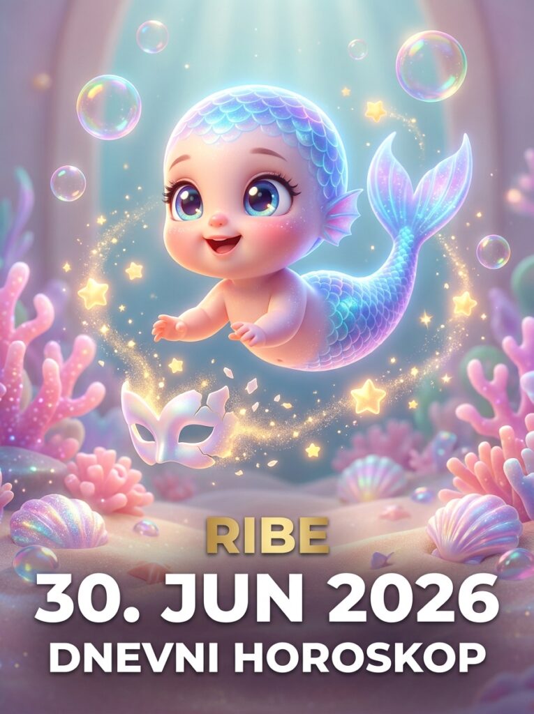RIBE – Dnevni horoskop za 30. jun 2026: Iznenadni preokret koji niste očekivali i kraj jedne velike, toksične laži!
