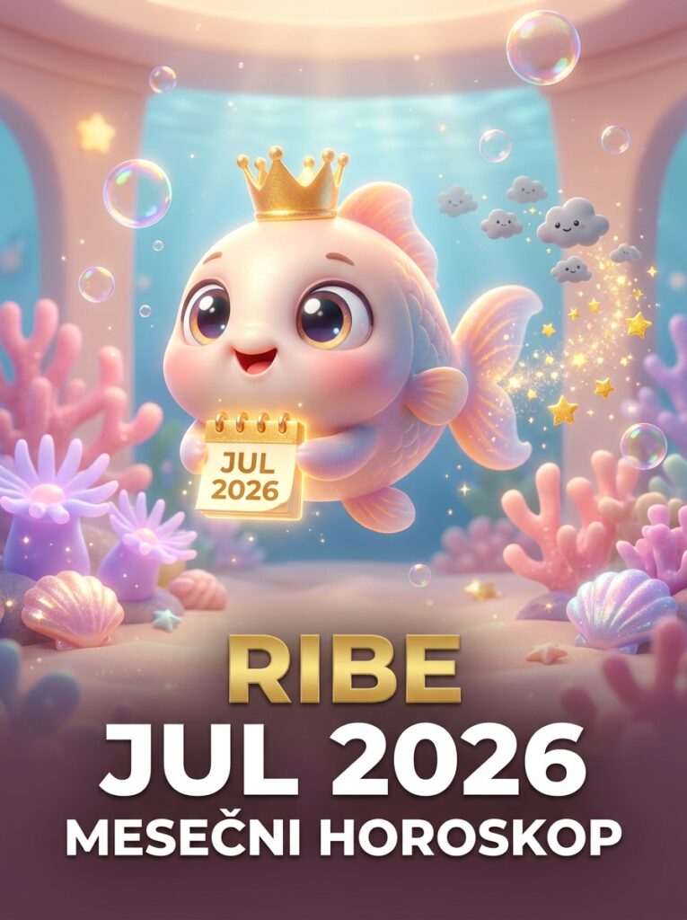 RIBE – Veliki mesečni horoskop za JUL 2026: Vreme je za surovu naplatu karmičkih dugova i prekid svake toksične laži!