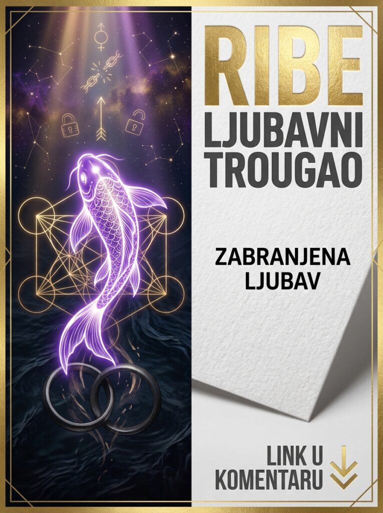 RIBE – Ljubavni trougao: Šta raditi kada srce izabere osobu koja je već zauzeta, da li bežati ili se boriti za mrvice sreće?