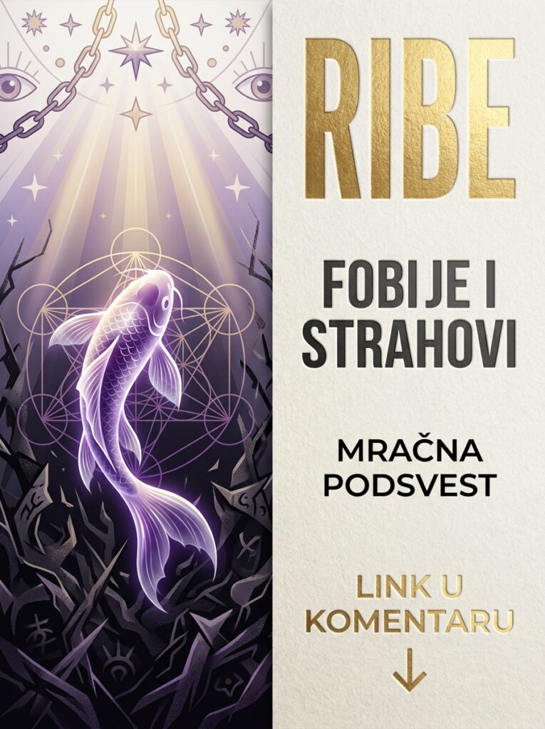 RIBE I FOBIJE: Koji su vaši najmračniji psihološki strahovi i zašto vas običan, svakodnevni život plaši više od smrti!