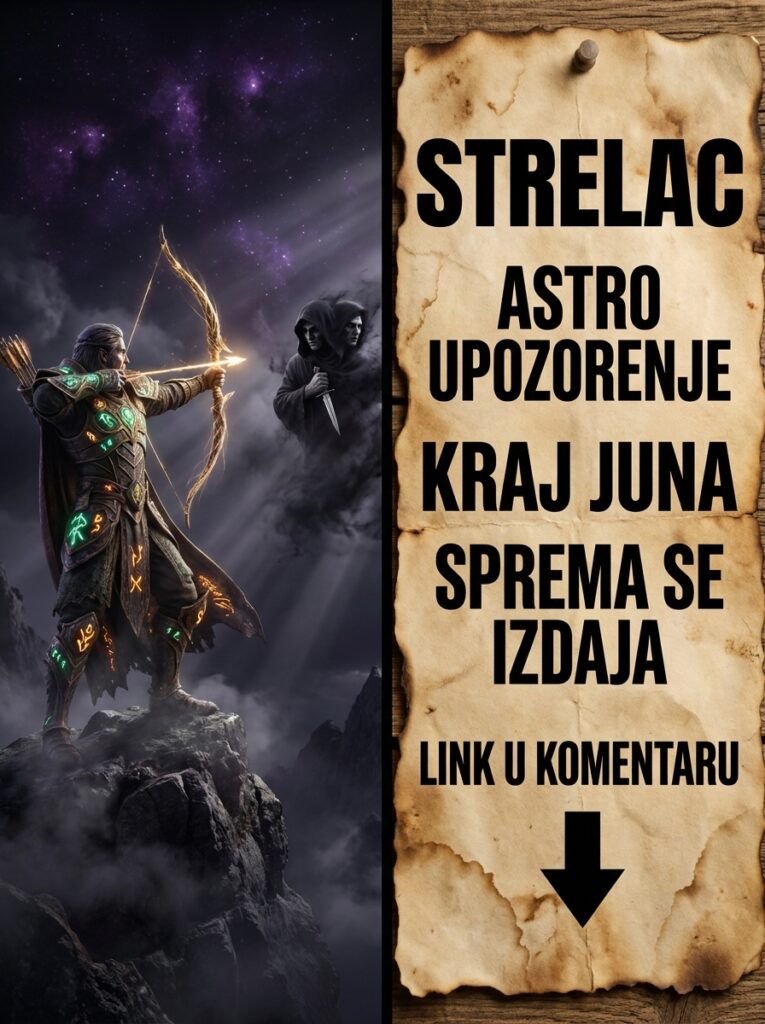 STRELAC – ASTRO UPOZORENJE: Neko kome slepo verujete vam tajno kopa jamu, spremite se za brutalan nož u leđa!