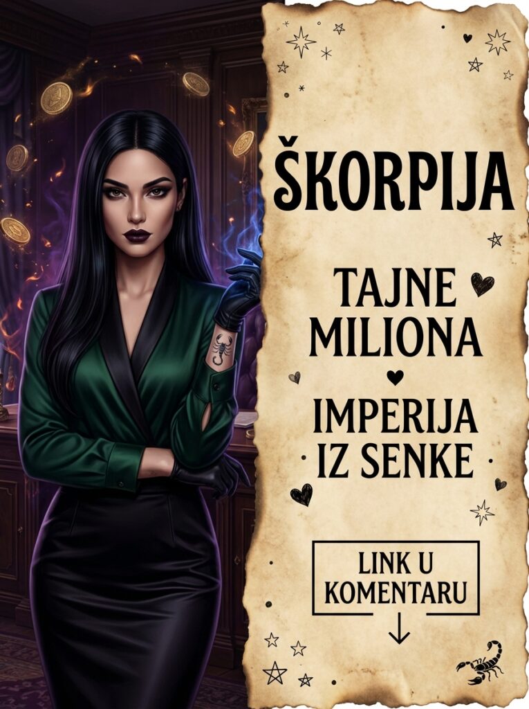 ŠKORPIJA I NOVAC: Zašto ste predodređeni za bogatstvo i kako tajno gradite svoju imperiju iz senke!