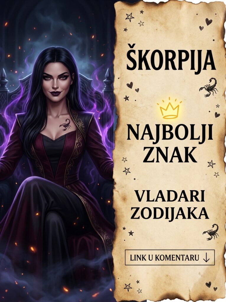 ZAŠTO SU ŠKORPIJE APSOLUTNO NAJBOLJI ZNAK ZODIJAKA: Svet bi bio nepodnošljivo dosadno mesto bez njihovog premoćnog mraka!