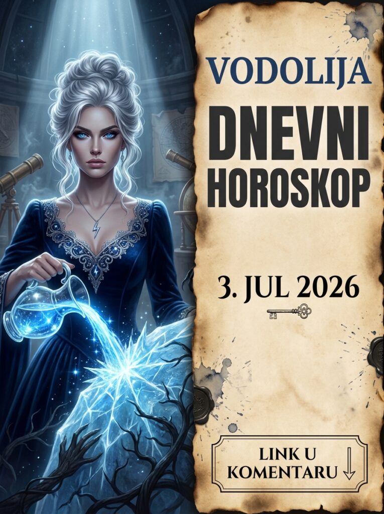 VODOLIJA – DNEVNI HOROSKOP ZA 3. JUL: Univerzum vam danas šalje brutalnu lekciju! Spremite se da zaledite jednog energetskog vampira za sva vremena!