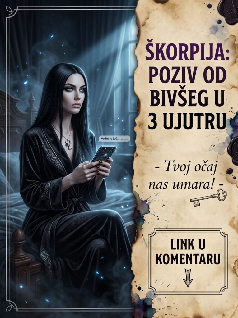 ŠKORPIJA I BIVŠI U 3 UJUTRU: Šta se zaista desi u njihovoj glavi kada stigne ona patetična, očajnička poruka i kako vas hirurški unište!