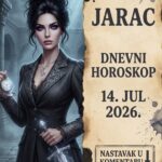 JARAC DNEVNI HOROSKOP 14. JUL 2026: Utorak brutalnog kosmičkog reza, pad lažnih autoriteta i dan kada vaša zaleđena tišina hirurški precizno kida ego manipulatorima!
