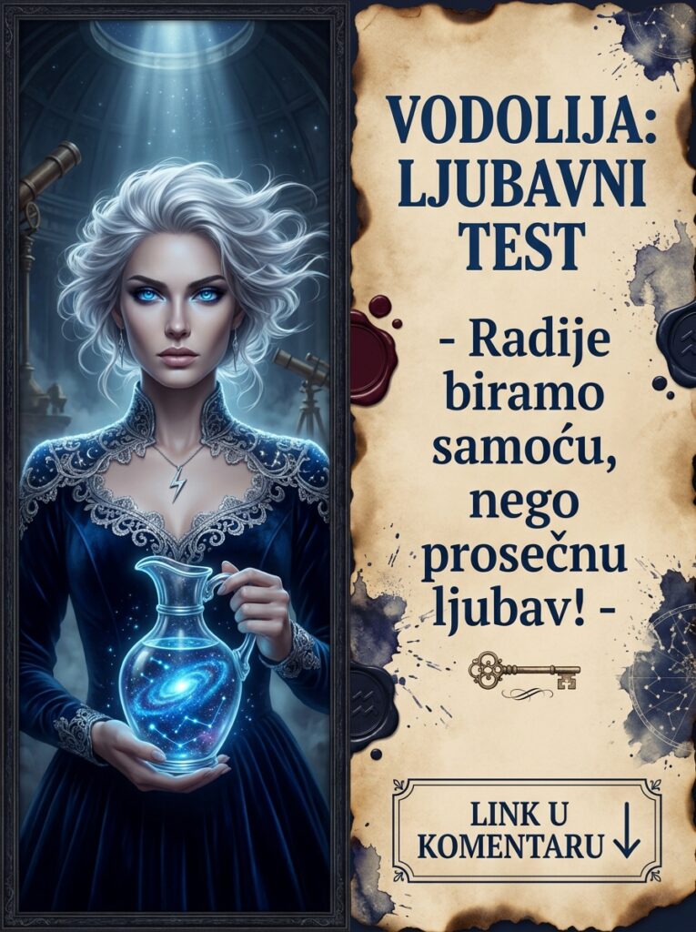VODOLIJA U LJUBAVI: Zašto radije birate apsolutnu samoću nego prosek i koja tri surova testa partner mora da preživi!