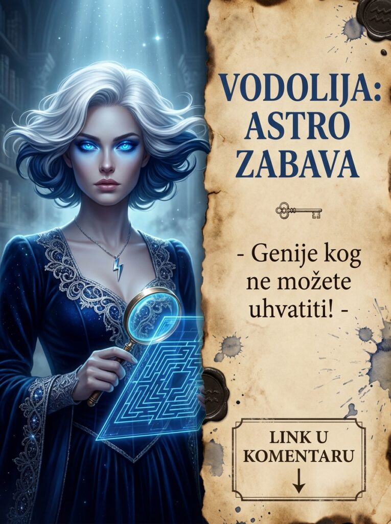 VODOLIJA I SAVRŠEN ZLOČIN: Zašto vas nikada ne bi uhvatili i kako vaš genijalni intelekt kreira neoboriv alibi dok se igrate sa svima!