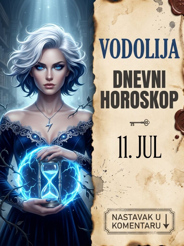 VODOLIJA – DNEVNI HOROSKOP ZA 11. JUL: Zvezde pale vaš unutrašnji radar! Danas hirurški odstranjujete svaku manipulaciju i preuzimate apsolutnu kontrolu nad svojim univerzumom!