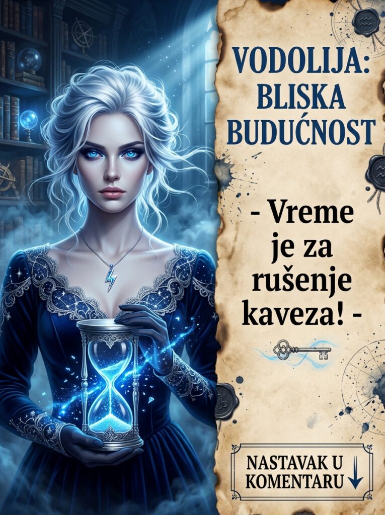 BLISKA BUDUĆNOST VODOLIJE: Dolazi trenutak stravičnog loma kada ćete iz inata srušiti sve i izabrati svoju divlju, zastrašujuću slobodu!