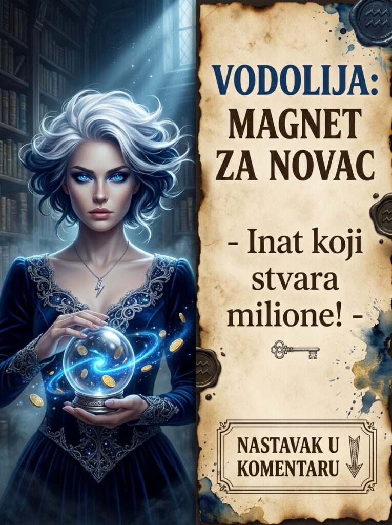 KAKO VODOLIJA POSTAJE MAGNET ZA NOVAC: Surova tajna vašeg uspeha i kako da vaš inat pretvorite u milione bez ijednog jedinog kompromisa!
