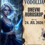 VODOLIJA – DNEVNI HOROSKOP ZA 24. JUL 2026: Kosmički udar cinične istine! Danas ne štedite ničiji ego i hirurški odstranjujete svaku laž iz svog života!
