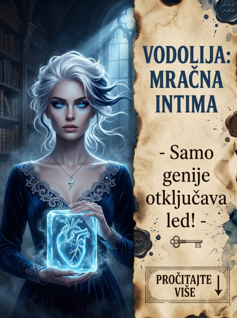 MRAČNA STRANA VODOLIJSKE INTIMNOSTI: Zašto je mozak partnera vaš jedini afrodizijak i kako vaša potreba za slobodom lomi srca!