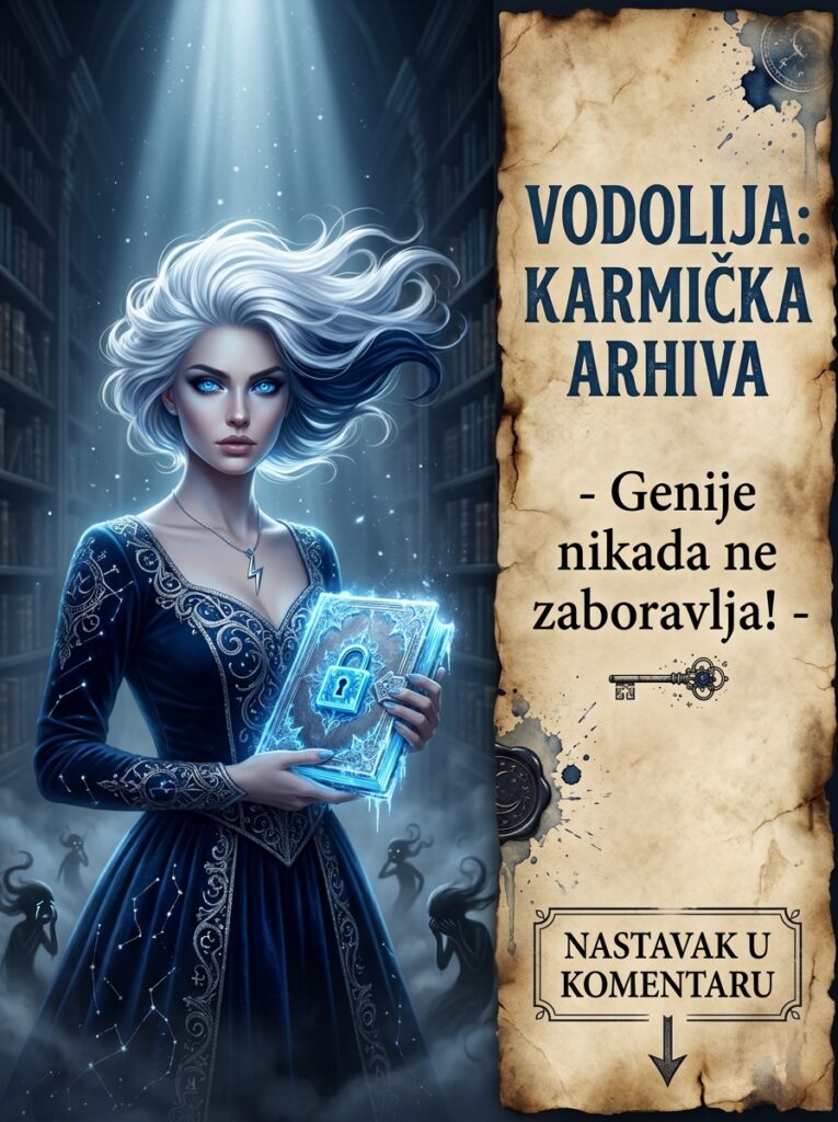 VODOLIJA I KARMIČKA ARHIVA: Zašto vaš mozak apsolutno nikada ne zaboravlja ko vam je okrenuo leđa i kako vaša tišina postaje njihova najgora kazna!