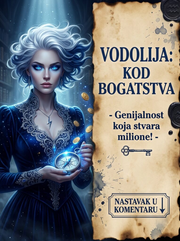 VODOLIJA I TAJNI KOD OBILJA: Kako vaša “ludačka” intuicija nepogrešivo nanjuši milione tamo gde svi drugi vide samo propast i apsolutni mrak!