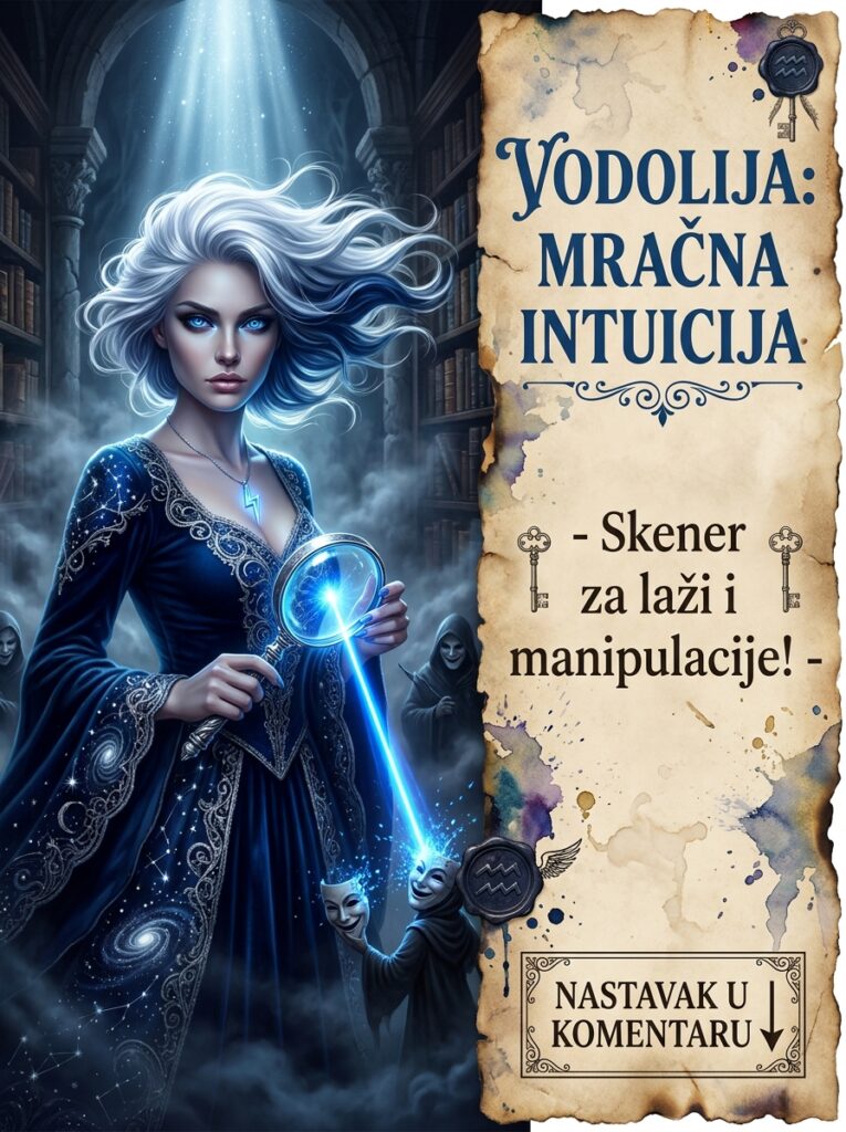 MRAČNA INTUICIJA VODOLIJE: Kako vaš skener u mozgu predviđa tuđe poteze mesecima unapred i zašto vas ta stravična sposobnost ponekad užasava!