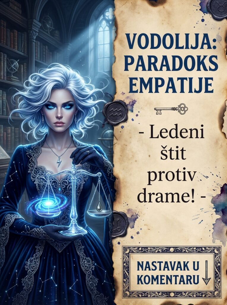 PARADOKS EMPATIJE KOD VODOLIJE: Zašto plačete nad sudbinom sveta, ali ne podnosite suze i dramu osobe koja sedi ispred vas!