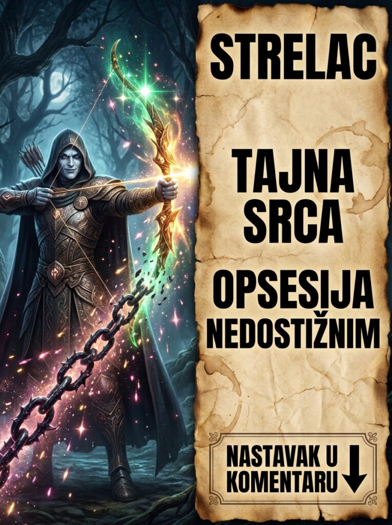 STRELAC I OPSESIJA NEDOSTIŽNIM: Najstrože čuvana tajna zašto vas mirna ljubav tera na beg, a zabranjene veze bude vulkan u vama!