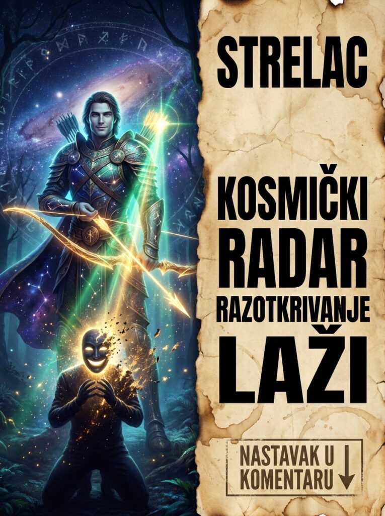 STRELAC I KOSMIČKI RADAR: Najmračnija tajna kako vaš želudac u tri sekunde razotkriva najgore lažove i kako uništavate manipulatore!