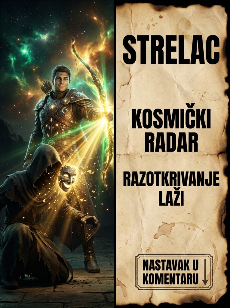 STRELAC I KOSMIČKI RADAR: Najmračnija tajna kako vaš želudac u tri sekunde razotkriva najgore lažove i kako uništavate manipulatore!
