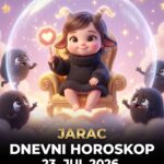 JARAC DNEVNI HOROSKOP 23. JUL 2026: Četvrtak surove revizije, giljotina za folirante i dan kada vaša tiranijska tišina donosi milionsku moć!