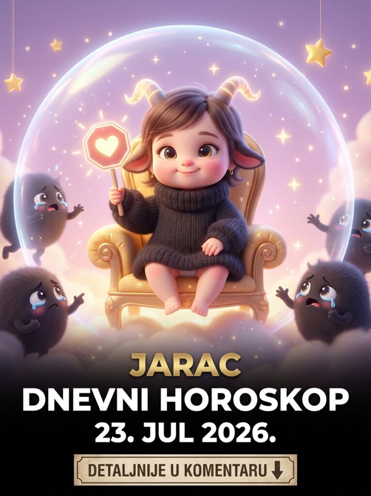 JARAC DNEVNI HOROSKOP 23. JUL 2026: Četvrtak surove revizije, giljotina za folirante i dan kada vaša tiranijska tišina donosi milionsku moć!