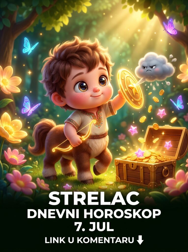 STRELAC – DNEVNI HOROSKOP ZA 7. JUL: Dan sudbinskog presecanja tuđih laži, naplata starog duga i noćni susret koji menja ritam leta!