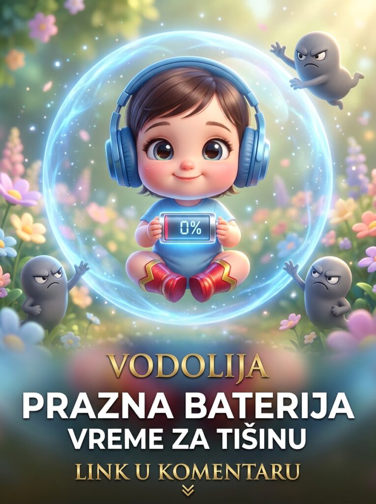 VODOLIJA I PRAZNA BATERIJA: Zašto vaš “emotivni reset” odjednom isključi svet oko vas i zašto je vaša tišina zapravo vapaj super-kompjutera za odmorom!