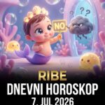 RIBE – Dnevni horoskop za 7. jul 2026: Zvezde donose surovu naplatu karmičkih dugova i jedan apsolutno neočekivani rez koji menja vaš život iz korena!