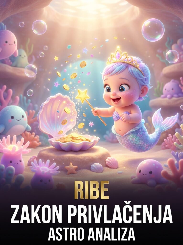 RIBE I ZAKON PRIVLAČENJA: Zbog čega jedino vi imate kosmički kod da pomislite na milion evra i da se to ostvari (i kako to sami blokirate)!