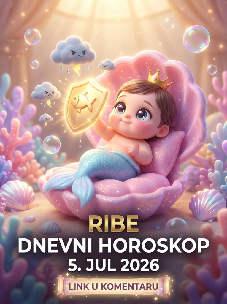 RIBE – Dnevni horoskop za 5. jul 2026: Nedelja koja ruši sve iluzije! Spremite se za brutalan porodični test i karmičku čistku koja menja vaš život iz korena!