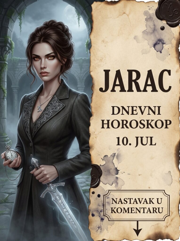 JARAC DNEVNI HOROSKOP ZA 10. JUL: Petak konačnog karmičkog obračuna, pad lažnih maski i dan kada vaša zaleđena tišina gasi svakog manipulatora!