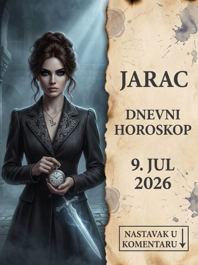 JARAC DNEVNI HOROSKOP ZA 9. JUL 2026: Dan brutalne kosmičke pravde, buđenja neprobojnog štita i trenutak kada vaša zaleđena tišina definitivno uništava životne parazite!