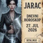 JARAC DNEVNI HOROSKOP 27. JUL 2026: Ponedeljak vaše apsolutne tiranije, gašenje vikend-iluzija i surovo preuzimanje milionskog trona!