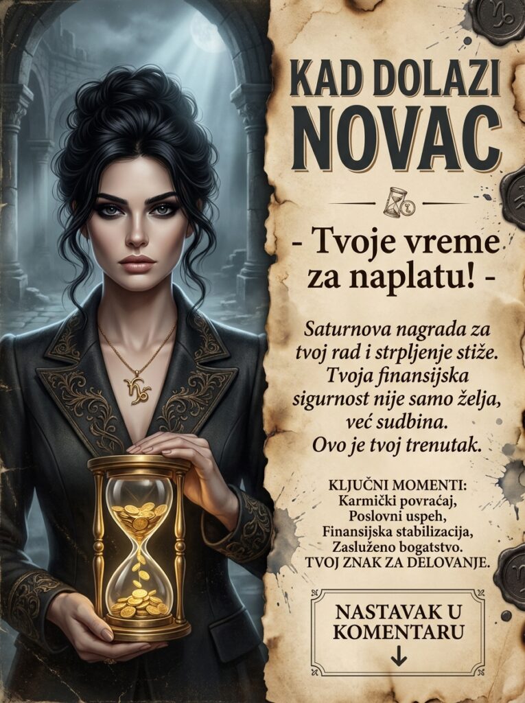 JARAC I KARMIČKA ISPLATA: Surova istina o tome KAD vas tačno očekuje najveći novac i zašto Saturn kasni, ali uvek plaća u suvom zlatu!