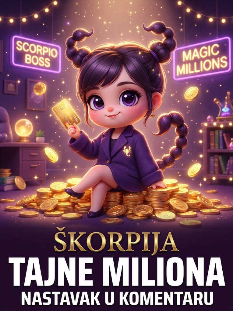 ŠKORPIJA I NOVAC: Zašto ste predodređeni za bogatstvo i kako tajno gradite svoju imperiju iz senke!