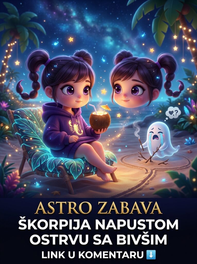 ASTRO ZABAVA: Škorpija na pustom ostrvu sa bivšim partnerom – Scenario za preživljavanje od kog bi pobegli i najgori pirati!