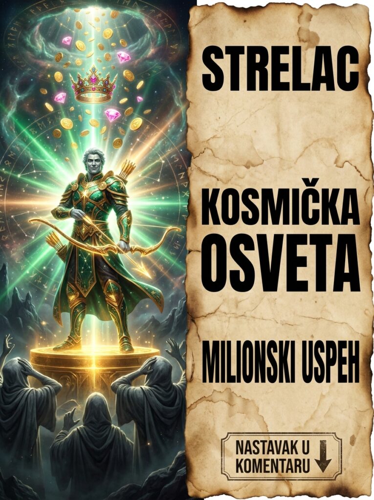 STRELAC I KOSMIČKA OSVETA: Zastrašujuća tajna zašto neprijatelje ne udarate, već njihov ego hirurški meljete svojim milionskim uspehom!
