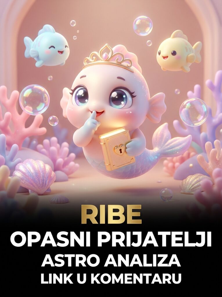 RIBE I PRIJATELJSTVO: Svi misle da ste bezopasno rame za plakanje, a niko ne shvata da nosite moć da ih uništite jednom jedinom rečju!