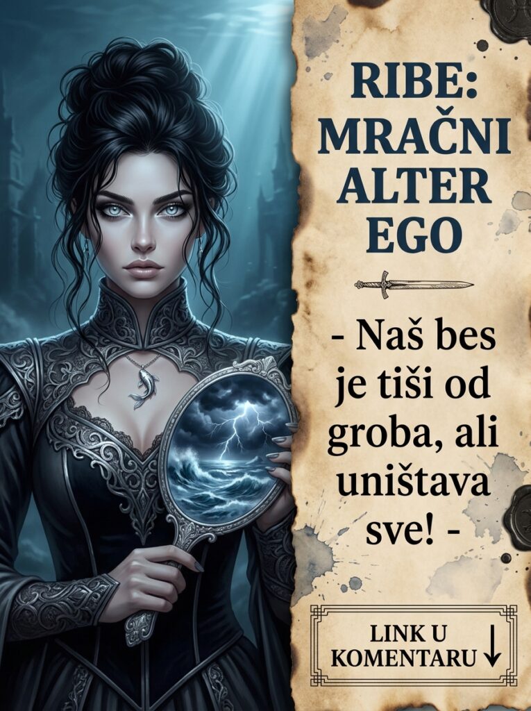 MRAČNI ALTER EGO RIBA: Trenutak kada sanjar umire, a iz mraka izlazi surovi diktator od kog drhti ceo Zodijak!