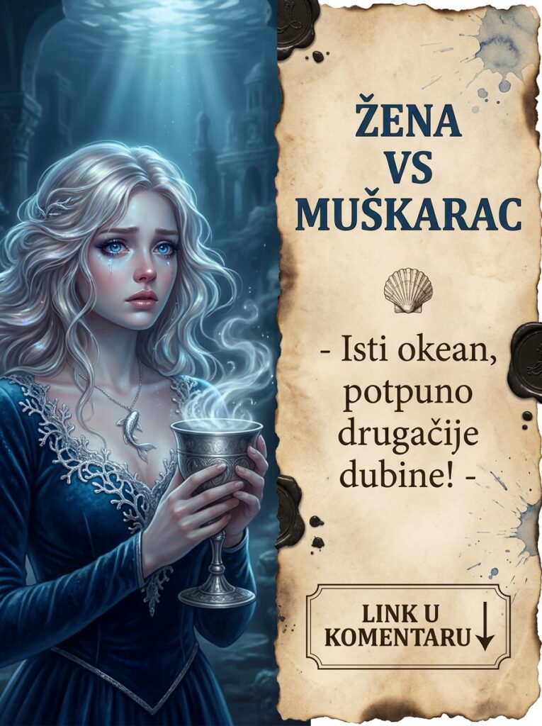 ŽENA RIBA VS. MUŠKARAC RIBA: Brutalna istina o tome zašto delite isti znak, a funkcionišete kao dva potpuno, drastično različita univerzuma!